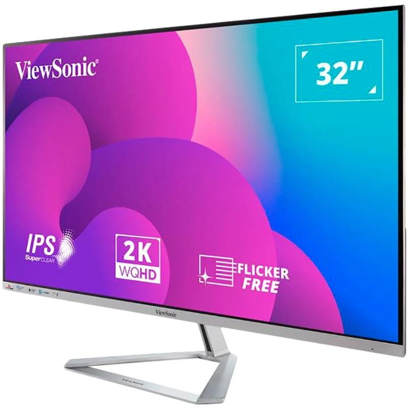 Монітор ViewSonic 32" VX3276-2K-MHD-2 IPS Black