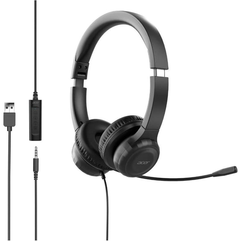 Гарнитура Acer AHW154 Black (GP.HDS11.02D)