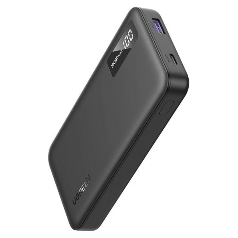 Універсальна мобільна батарея Ugreen 10000mAh, 20W, Black (25742)