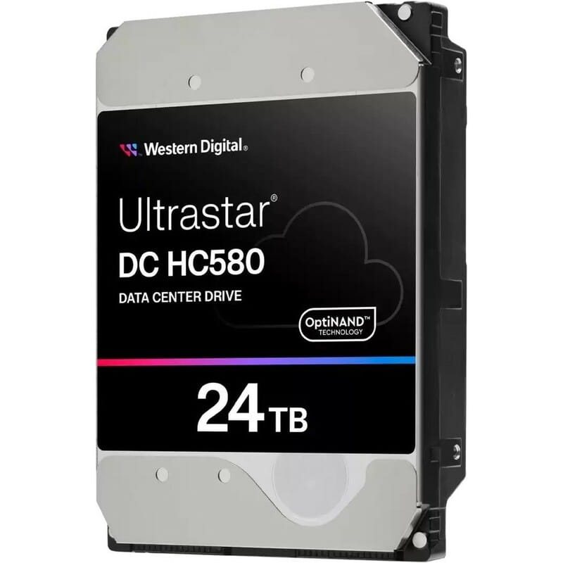 Накопичувач HDD 3.5" SATA 24TB WD Ultrastar DC HC580 7200rpm 512MB (0F62796)
