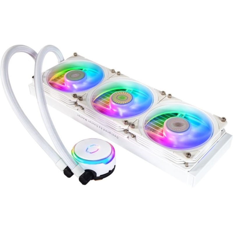 Система водяного охлаждения CoolerMaster MasterLiquid PL360 Flux White Edition (MLY-D36M-A23PZ-RW)