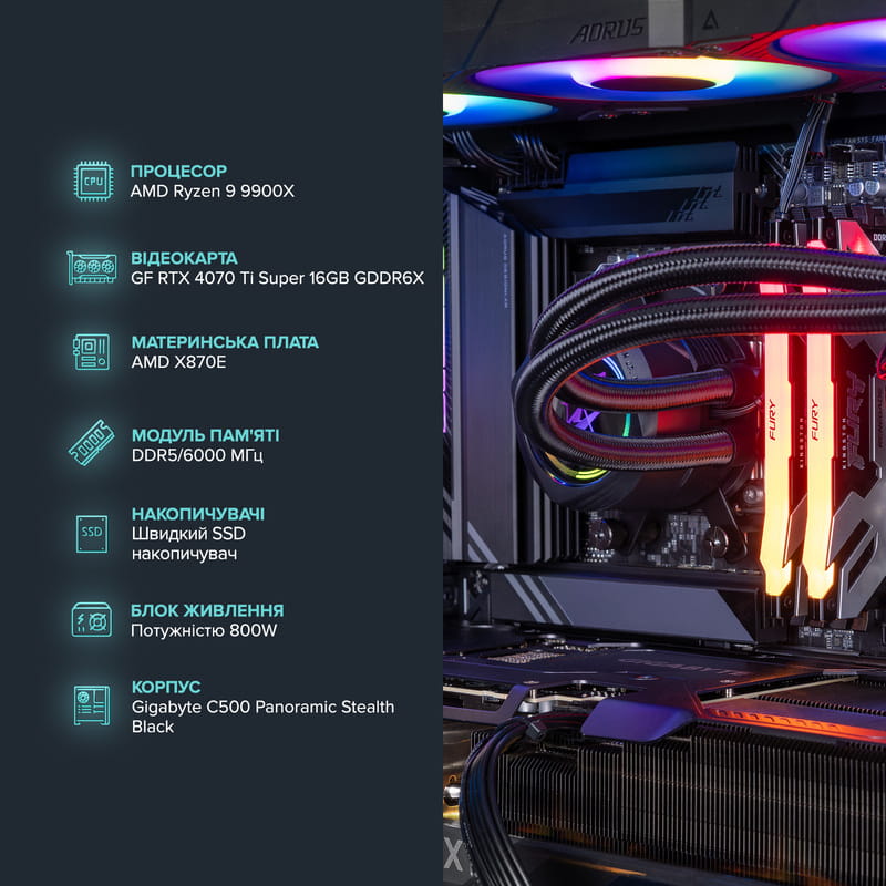 Персональный компьютер ASGARD (A99X.96.S20.47TS.5316)