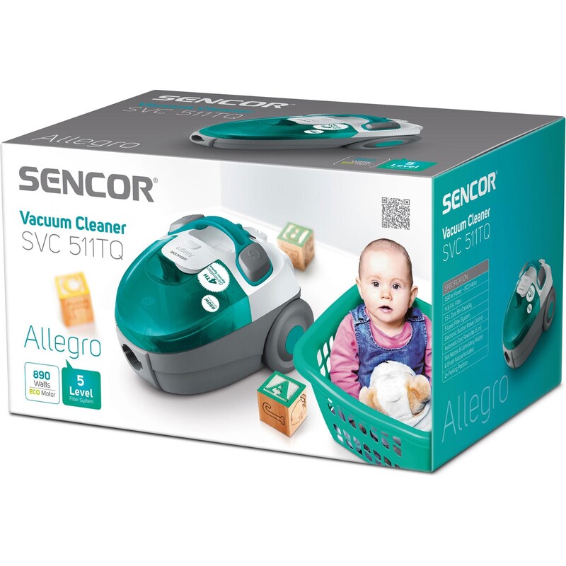 Пилосос Sencor SVC 511TQ (SVC511TQ-EUE2)