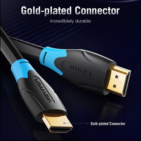 Кабель Vention HDMI-HDMI, 8 m, v1.4 (AACBK)