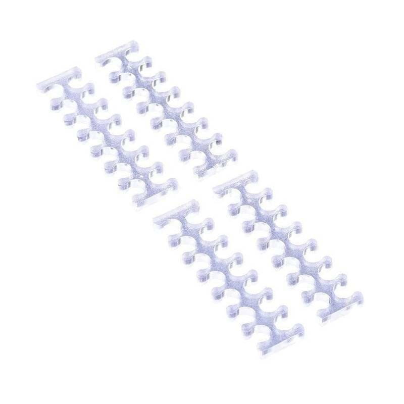 Органайзер для кабеля Alphacool Ice Comb X14 - 3mm clear - 4 pieces (24746)