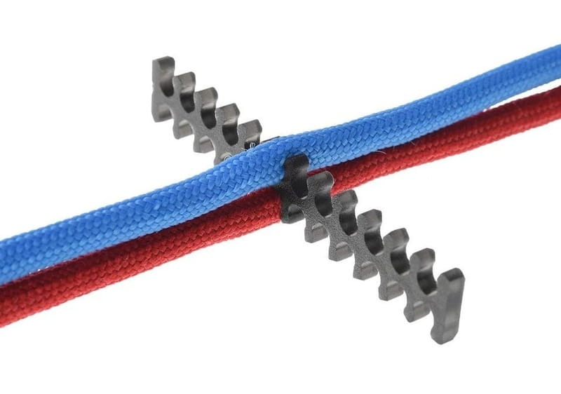 Органайзер для кабеля Alphacool Ice Comb X24 - 3mm black - 2 pieces (24757)