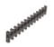 Фото - Органайзер для кабеля Alphacool Ice Comb X24 - 3mm black - 2 pieces (24757) | click.ua