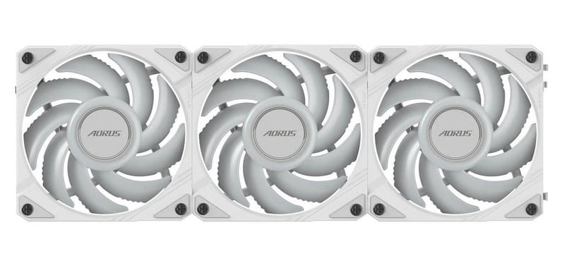 Вентилятор Gigabyte Aorus EZ Chain Fan 120 Ice 3-Pack White (GP-ECFAN1203 ICE)