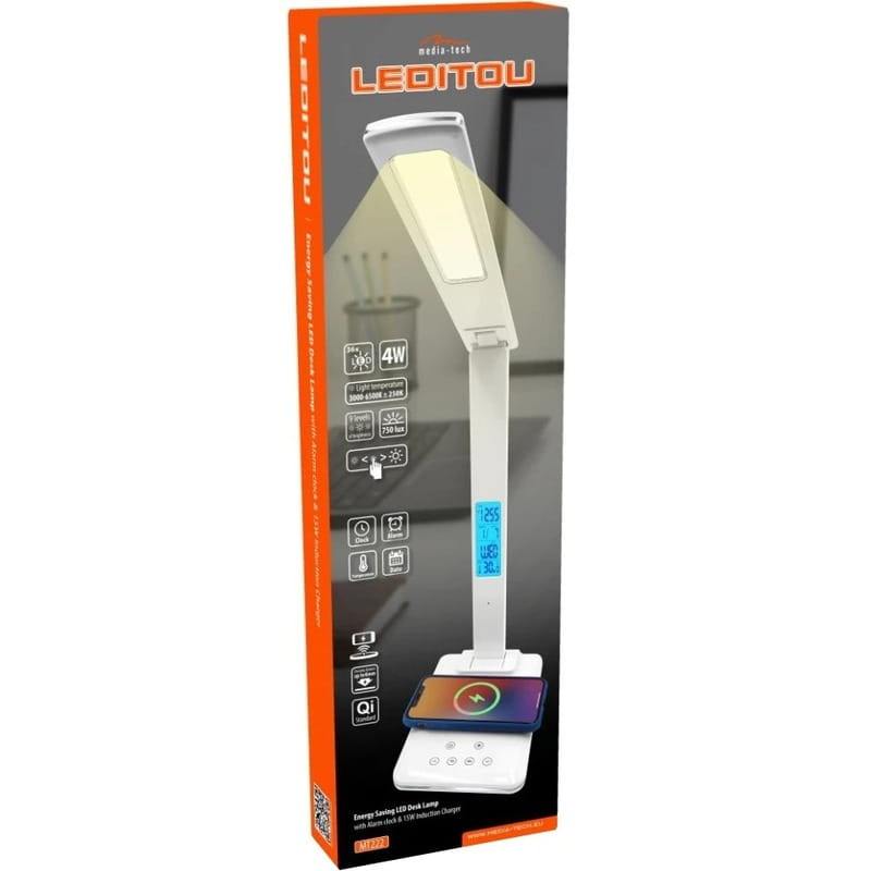 Настольная лампа Media-Tech MT222 White