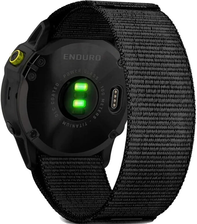 Смарт-часы Garmin Enduro 3 Carbon Gray DLC Titanium with Black Nylon (010-02751-00)