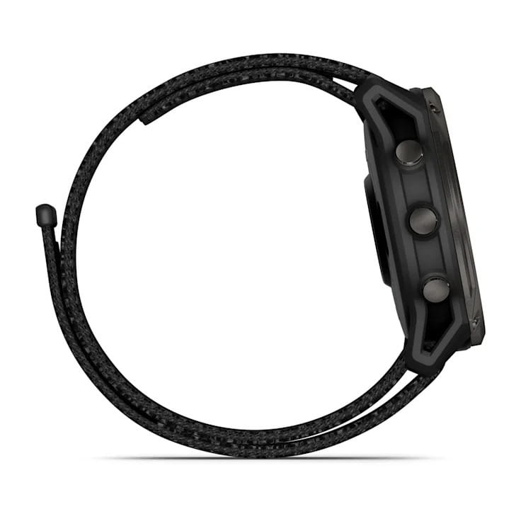 Смарт-часы Garmin Enduro 3 Carbon Gray DLC Titanium with Black Nylon (010-02751-00)