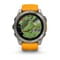 Фото - Смарт-часы Garmin Fenix 8 47mm AMOLED Sapphire Graphite DLC Titanium with Spark Orange Silicone (010-02904-19) | click.ua