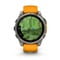 Фото - Смарт-годинник Garmin Fenix 8 47mm AMOLED Sapphire Graphite DLC Titanium with Spark Orange Silicone (010-02904-19) | click.ua
