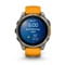 Фото - Смарт-годинник Garmin Fenix 8 47mm AMOLED Sapphire Graphite DLC Titanium with Spark Orange Silicone (010-02904-19) | click.ua