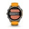 Фото - Смарт-годинник Garmin Fenix 8 47mm AMOLED Sapphire Graphite DLC Titanium with Spark Orange Silicone (010-02904-19) | click.ua