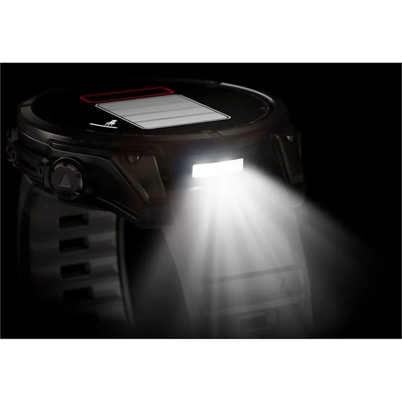 Смарт-часы Garmin Fenix 8 47mm AMOLED Sapphire Carbon Gray DLC Titanium with Black Silicone (010-02904-29)