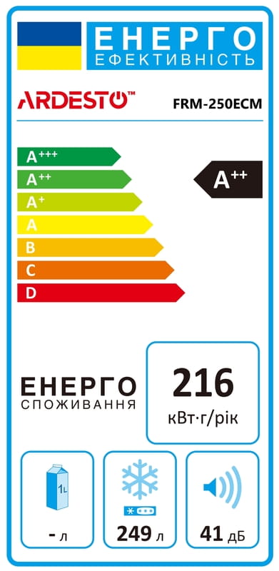 Морозильный ларь Ardesto FRM-250ECM