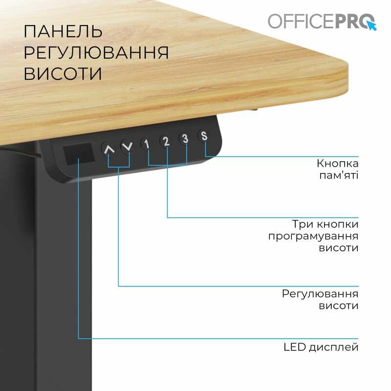 Компьютерный стол OfficePro ODE1260LW