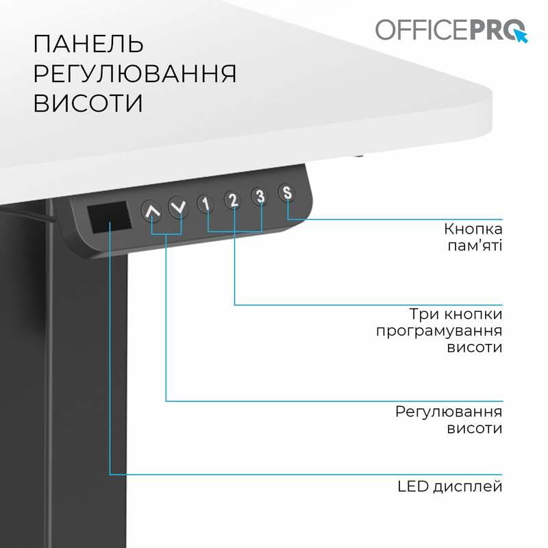 Компьютерный стол OfficePro ODE1470WB