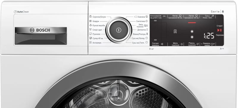 Сушильная машина Bosch WTX87M90UA