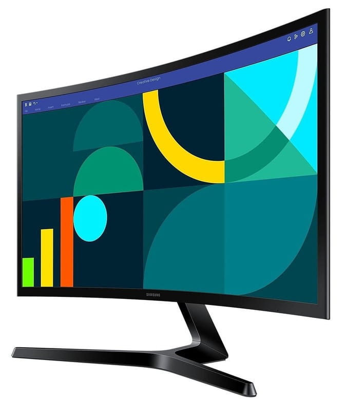 Монитор Samsung 24" LS24D366GA (LS24D366GAIXCI) VA Black Curved 100Hz