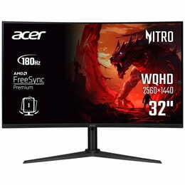 Монітор Acer 31.5" XZ320QUS3bmiiphx (UM.JX0EE.305) VA Black Curved 180Hz