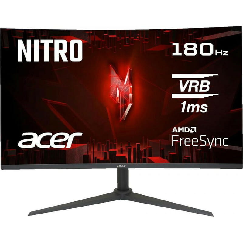 Монитор Acer 31.5" XZ320QUS3bmiiphx (UM.JX0EE.305) VA Black Curved 180Hz