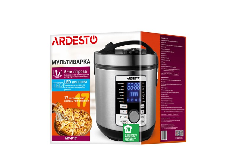 Мультиварка Ardesto MC-P17