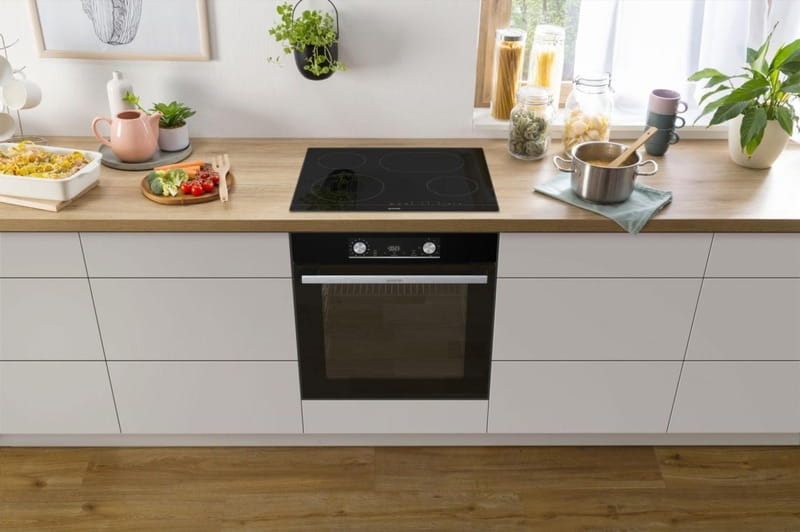 Вбудований комплект Варильна поверхня Gorenje GI6401BSC + Духова шафа Gorenje BOS6737E06BG