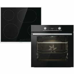 Вбудований комплект Варильна поверхня Gorenje GI6401BSC + Духова шафа Gorenje BOS6737E06BG