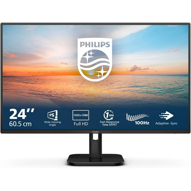 Монитор Philips 24" 24E1N1100A/00 IPS Black 100Hz