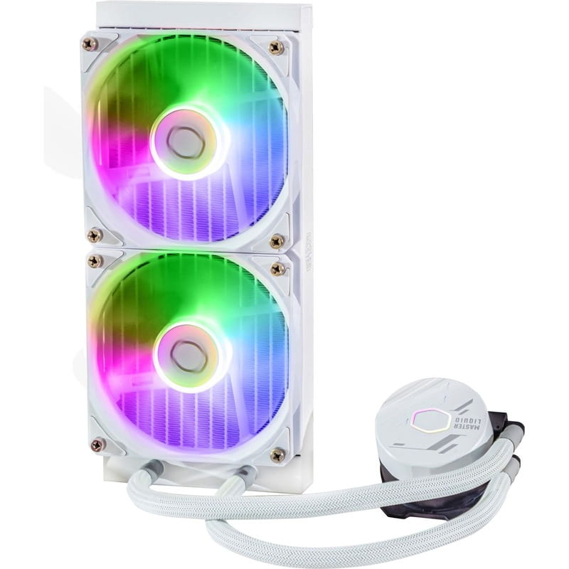 Система водяного охлаждения CoolerMaster MasterLiquid 240L Core ARGB White (MLW-D24M-A18PZ-RW)