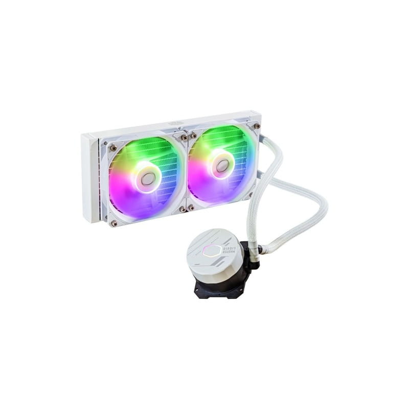 Система водяного охлаждения CoolerMaster MasterLiquid 240L Core ARGB White (MLW-D24M-A18PZ-RW)