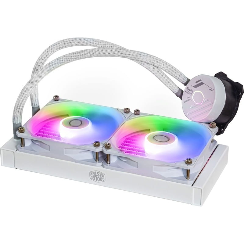 Система водяного охлаждения CoolerMaster MasterLiquid 240L Core ARGB White (MLW-D24M-A18PZ-RW)
