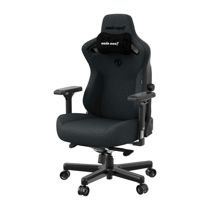 Крісло для геймерів Anda Seat Kaiser 3 Size XL Fabric Dark Gray (AD12YDC-XL-01-GB-CF)