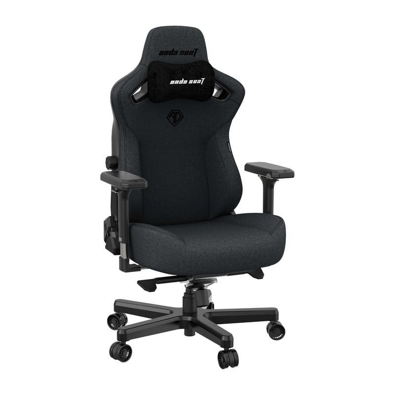 Кресло для геймеров Anda Seat Kaiser 3 Size XL Fabric Dark Gray (AD12YDC-XL-01-GB-CF)