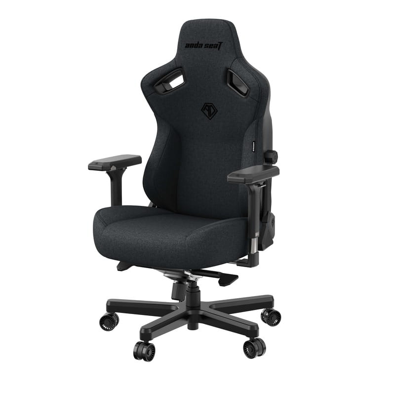 Кресло для геймеров Anda Seat Kaiser 3 Size XL Fabric Dark Gray (AD12YDC-XL-01-GB-CF)