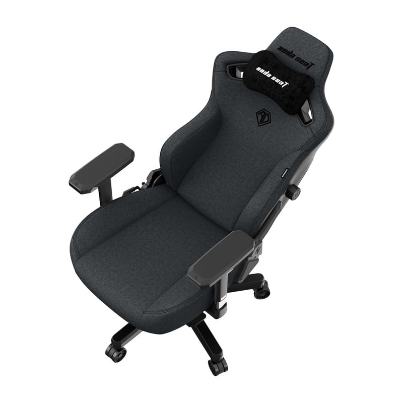 Кресло для геймеров Anda Seat Kaiser 3 Size XL Fabric Dark Gray (AD12YDC-XL-01-GB-CF)