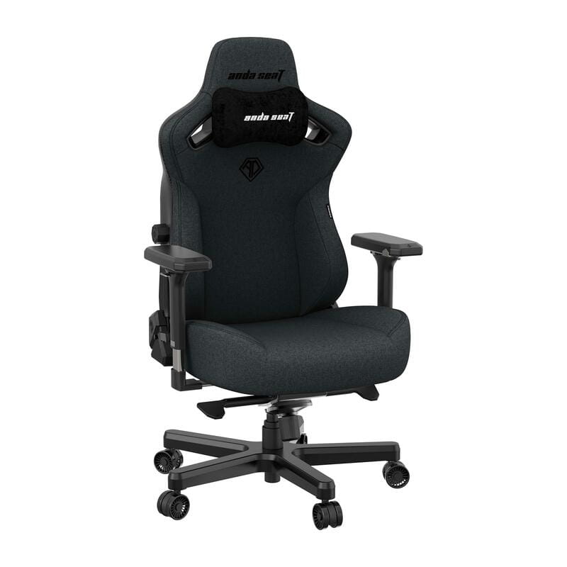Крісло для геймерів Anda Seat Kaiser 3 Size XL Fabric Dark Gray (AD12YDC-XL-01-GB-CF)