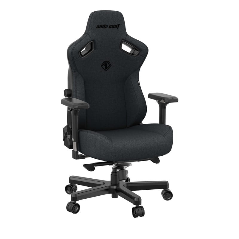 Кресло для геймеров Anda Seat Kaiser 3 Size XL Fabric Dark Gray (AD12YDC-XL-01-GB-CF)