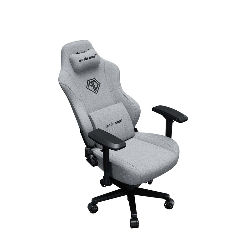 Кресло для геймеров Anda Seat Phantom 3 Pro Size L Grey Fabric (AD18YC-06-G-F)