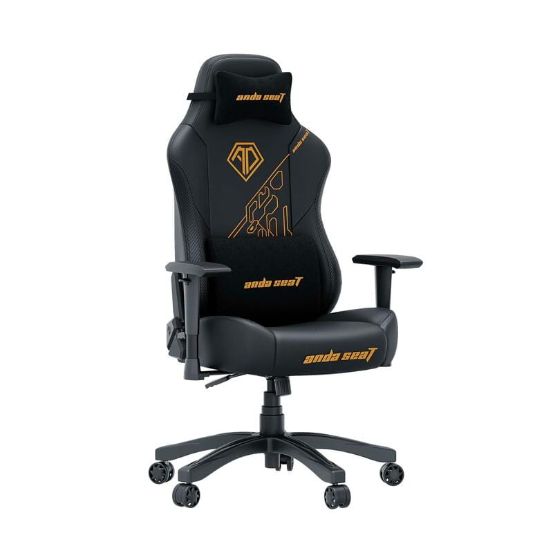 Крісло для геймерів Anda Seat Phantom Tiger Edition Size L Black (AD18Y-14-B-PV/C)