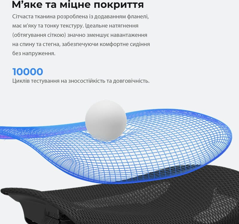 Кресло для геймеров Anda Seat X-Air Pro Size XL Mesh Gray Twilight (AD-WY-01-GGSP-G01)