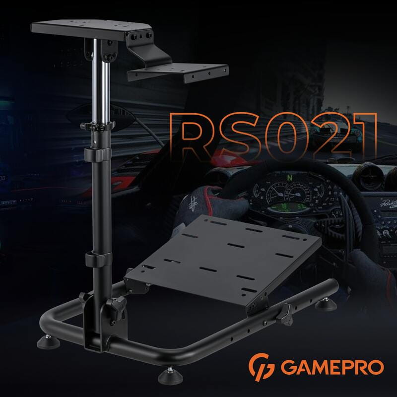 Стенд с креплением для руля, педалей и коробки передач GamePro RS021