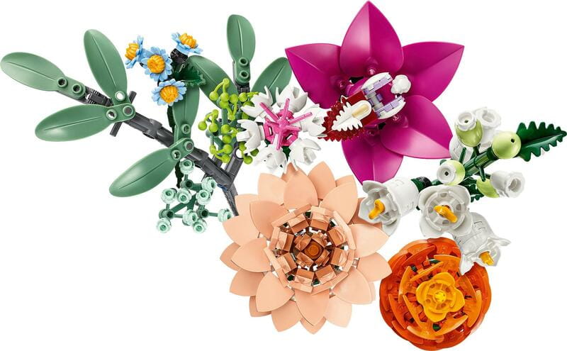 Конструктор LEGO Botanicals Милый розовый букет цветов (10342)