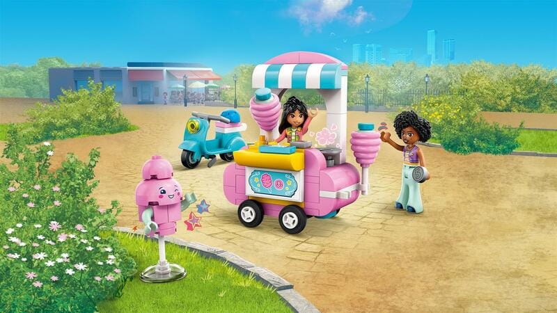 Конструктор LEGO Friends Ятка із солодкою ватою та скутер (42643)