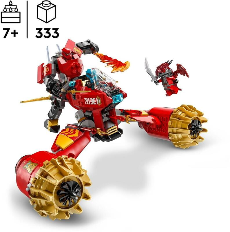 Конструктор LEGO Ninjago Штормовий робот-вершник Кая (71830)