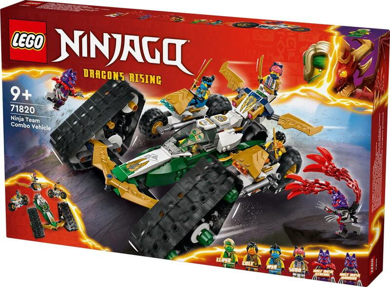 Конструктор LEGO NINJAGO Комби-автомобиль команды ниндзя (71820)