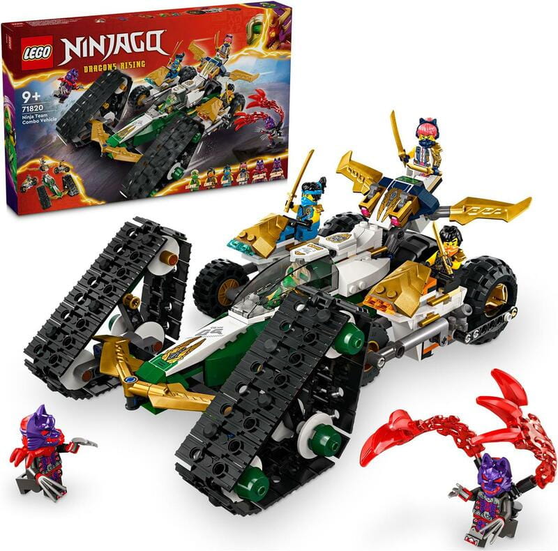 Конструктор LEGO NINJAGO Комби-автомобиль команды ниндзя (71820)