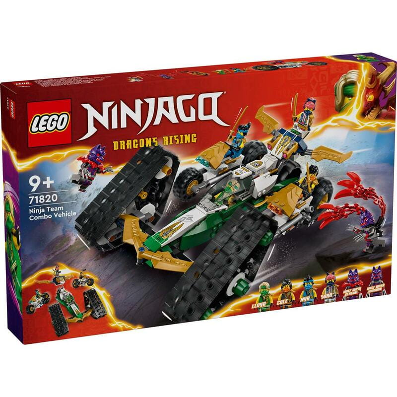 Конструктор LEGO NINJAGO Комбі-автомобіль команди ніндзя (71820)